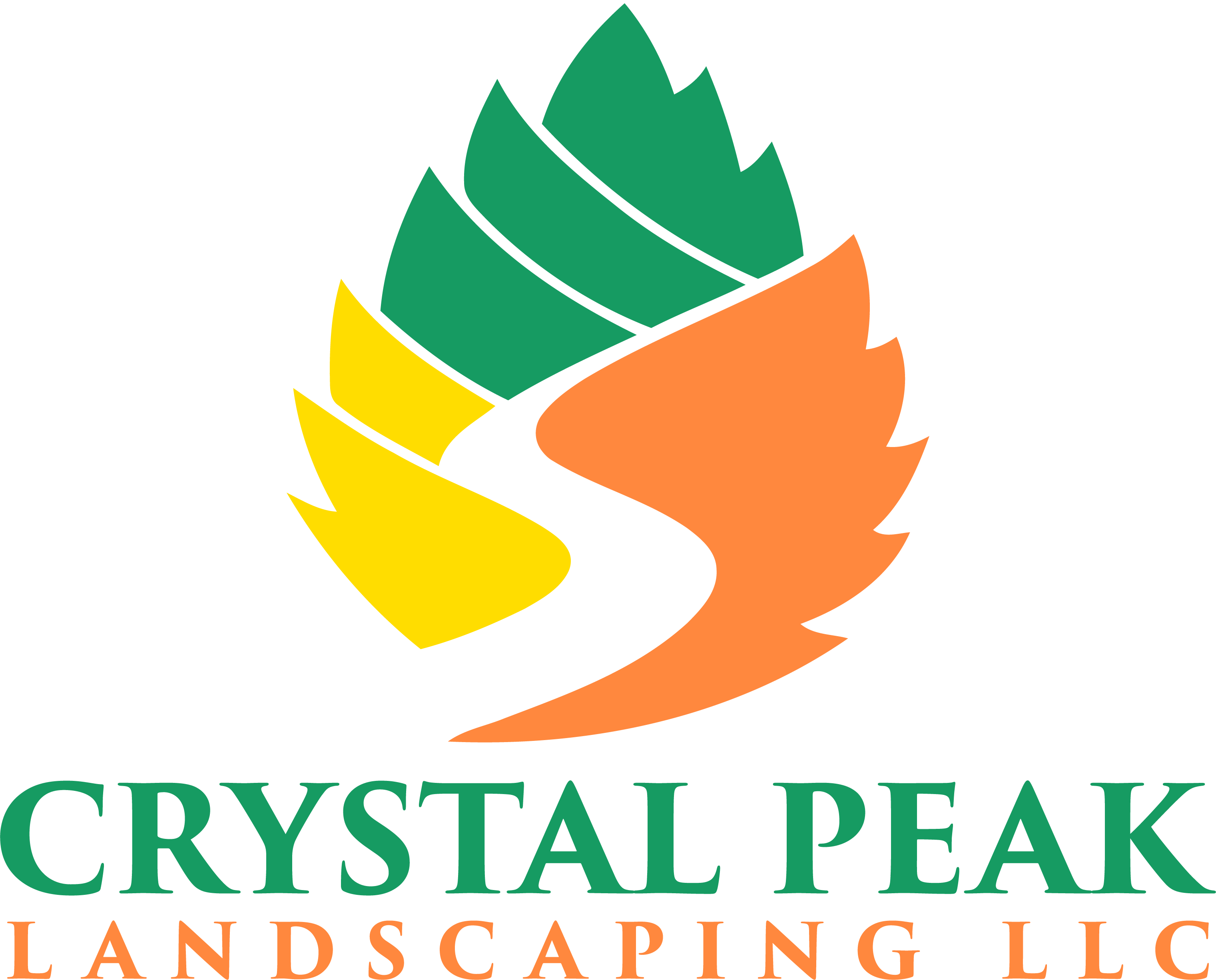 Crystal Peak Landscaping Logo