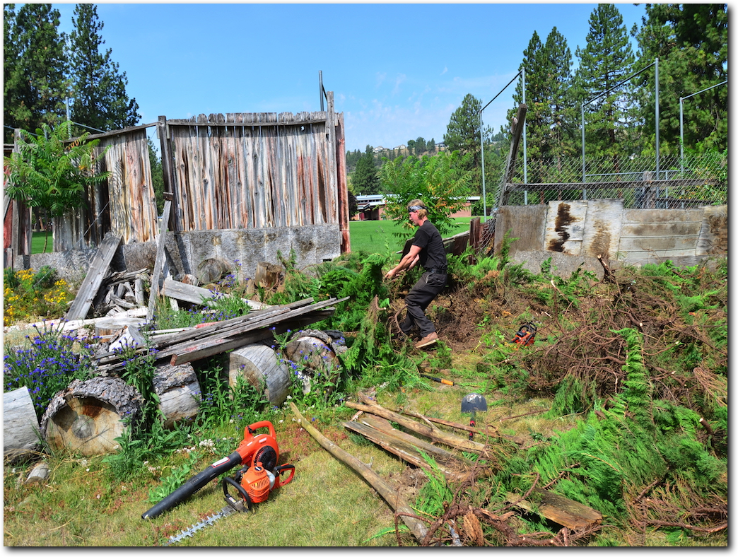 providing back breaking landscaping renovations in Spokane