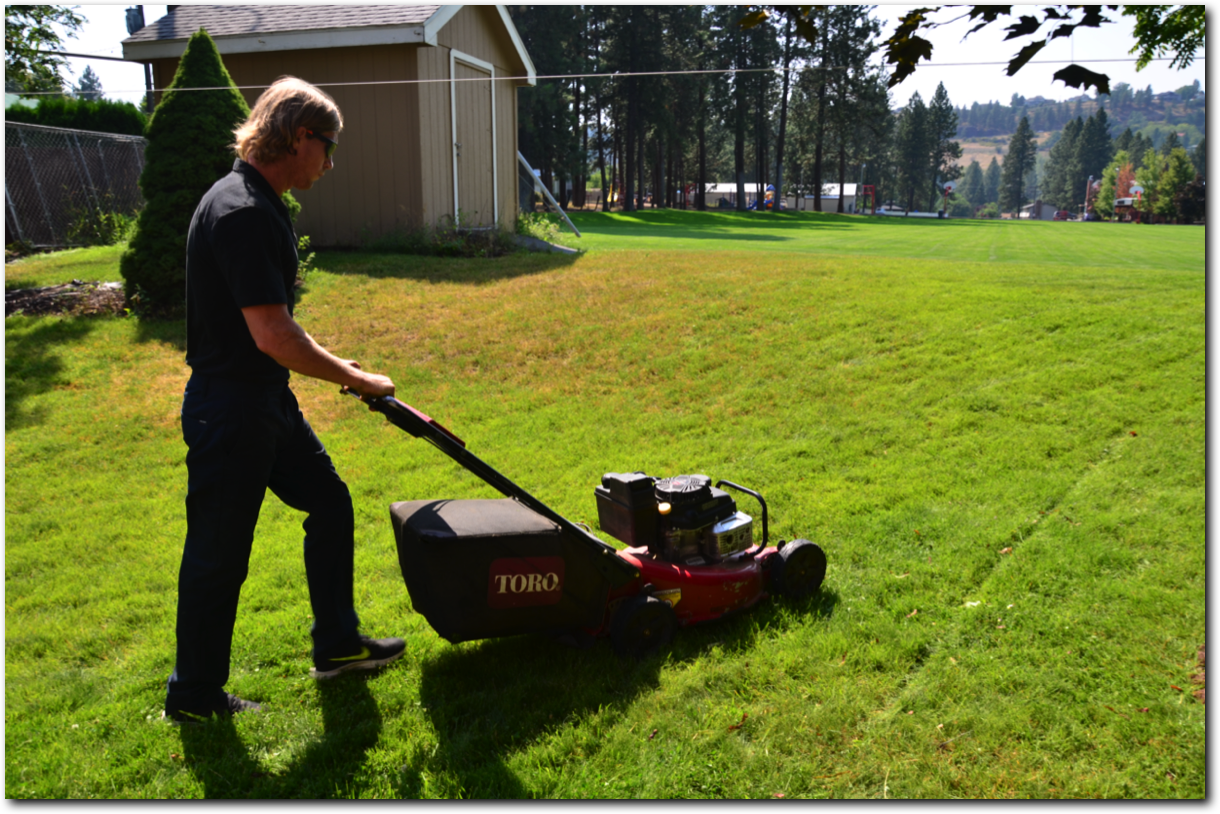 Spokane Valley lawn mowing and maintenance